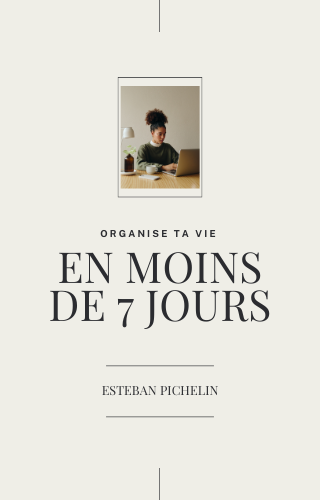 E-book pour organiser sa vie